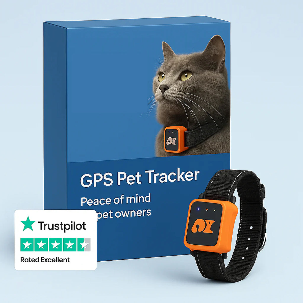 Traceur GPS pour animaux sans abonnement, avec suivi de localisation en temps réel et fonction d’alerte de géorepérage | Sulvida