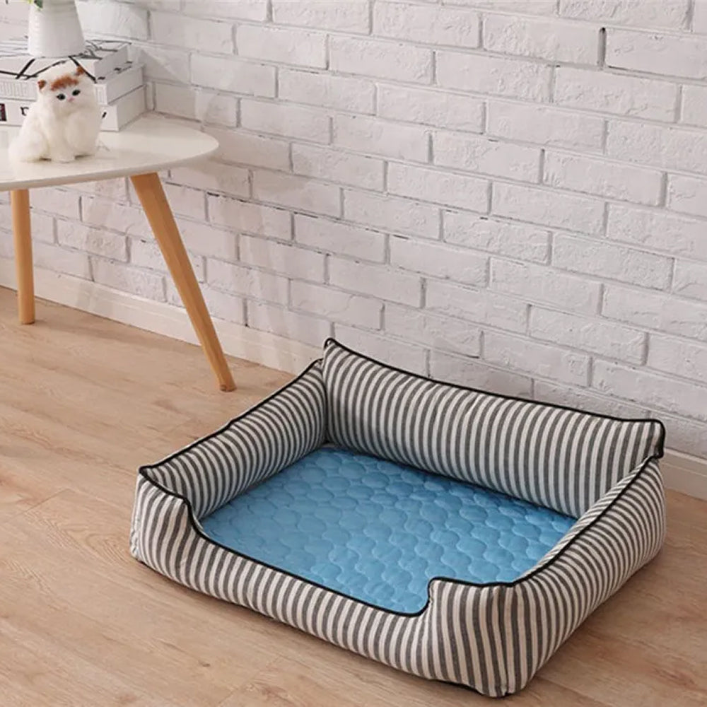 Tapis rafraîchissant autorégulant pour chiens, toutes tailles, sans gel, lavable en machine, accessoire rafraîchissant pour animaux en été | Sulvida