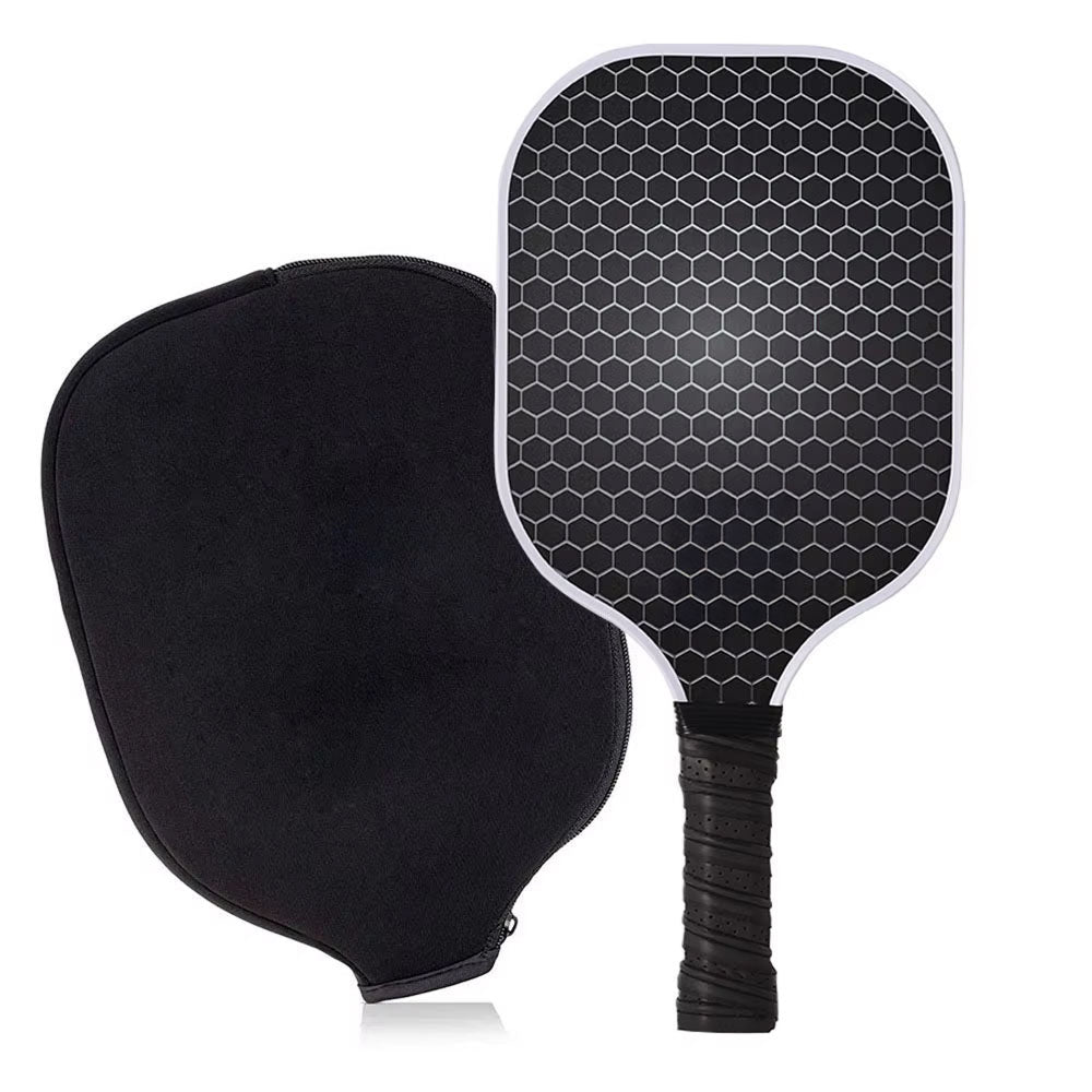 Set de raquettes de pickleball premium en fibre de carbone pour débutants et joueurs confirmés - Deux raquettes et balles incluses pour l’extérieur | Sulvida