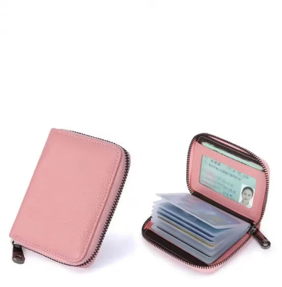 Compacte Portemonnee Meerkleurig voor Pasjes en Bankkaarten Elegante Kaarthouder Multi-card Wallet Overzichtelijk | Sulvida