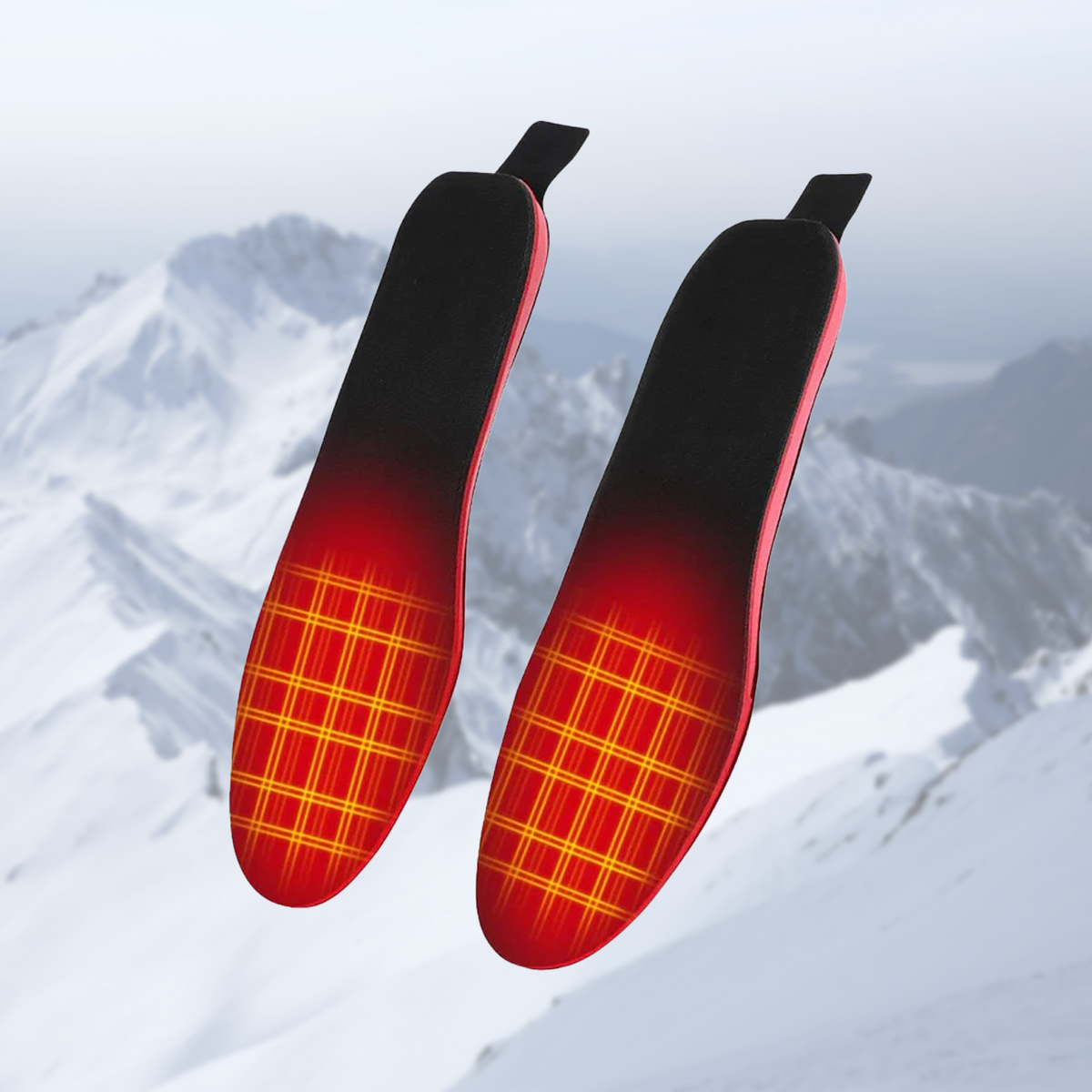 Verwarmbare Inlegzolen met Afstandsbediening Voetboogondersteuning Oplaadbaar USB-C Winter Warmte Comfort | Sulvida