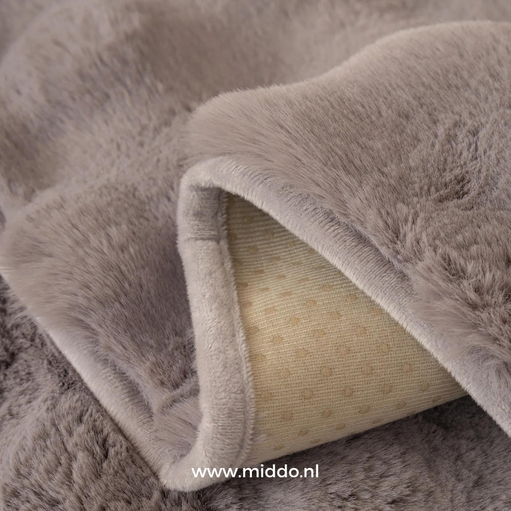 Pluche Meubelhoes Winter Bank Stoel Beschermer Oranje Wit Beige Grijs Groen Roze Warm Zacht Decoratief | Sulvida