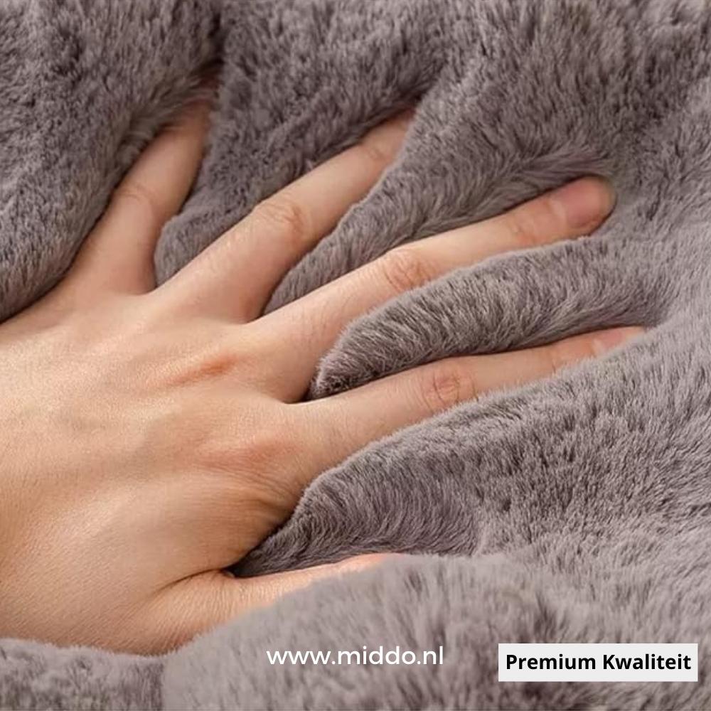 Pluche Meubelhoes Winter Bank Stoel Beschermer Oranje Wit Beige Grijs Groen Roze Warm Zacht Decoratief | Sulvida