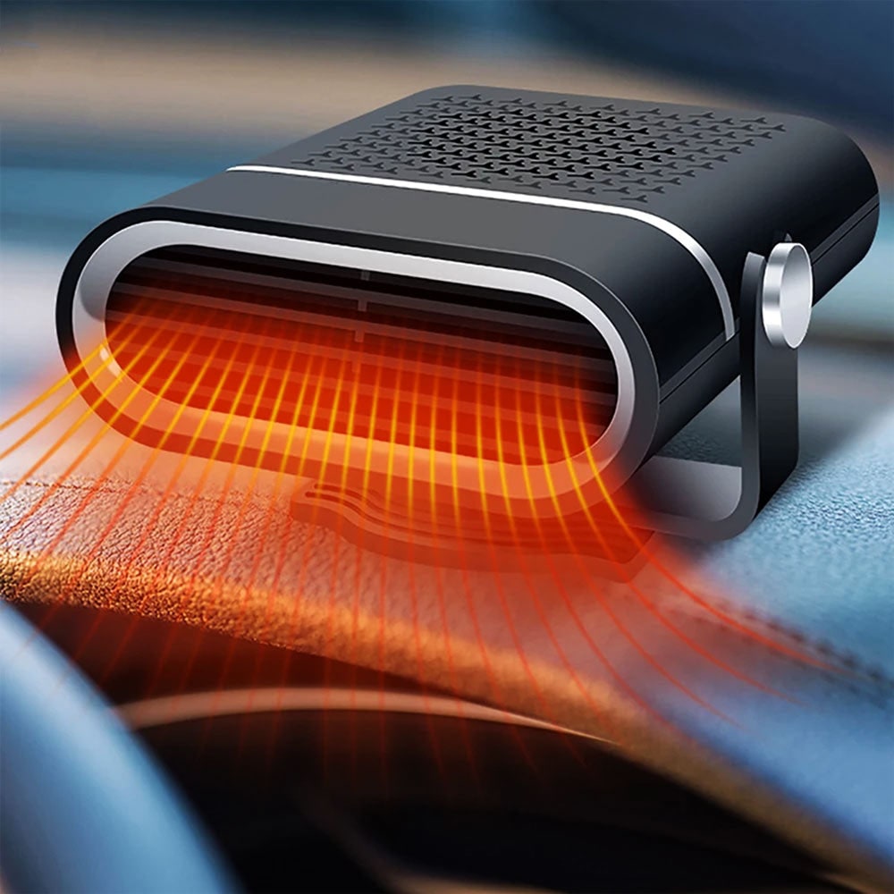 Mobiele Autoverwarmer 12V met Snelle Opwarmfunctie en Ontwaseming voor Autoruit Ontdooien Compact Design | Sulvida