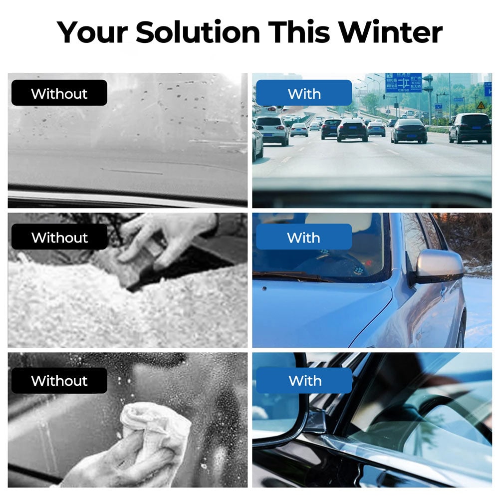 Mobiele Autoverwarmer 12V met Snelle Opwarmfunctie en Ontwaseming voor Autoruit Ontdooien Compact Design | Sulvida