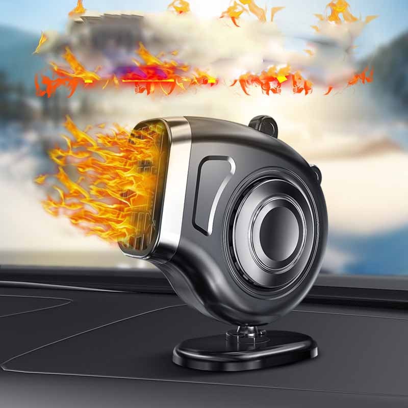 12V Auto-Ontdooier met Draaibare Houder – Verwarming Ontwaseming Demister Voorruit Ontwasemer Autoruit | Sulvida