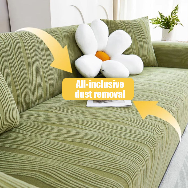 Jacquard Bankhoes Rekbaar Antikras Beschermhoes Bankovertrek Meubelbeschermer 1 2 3 4 5 Zits Woonkamer | Sulvida