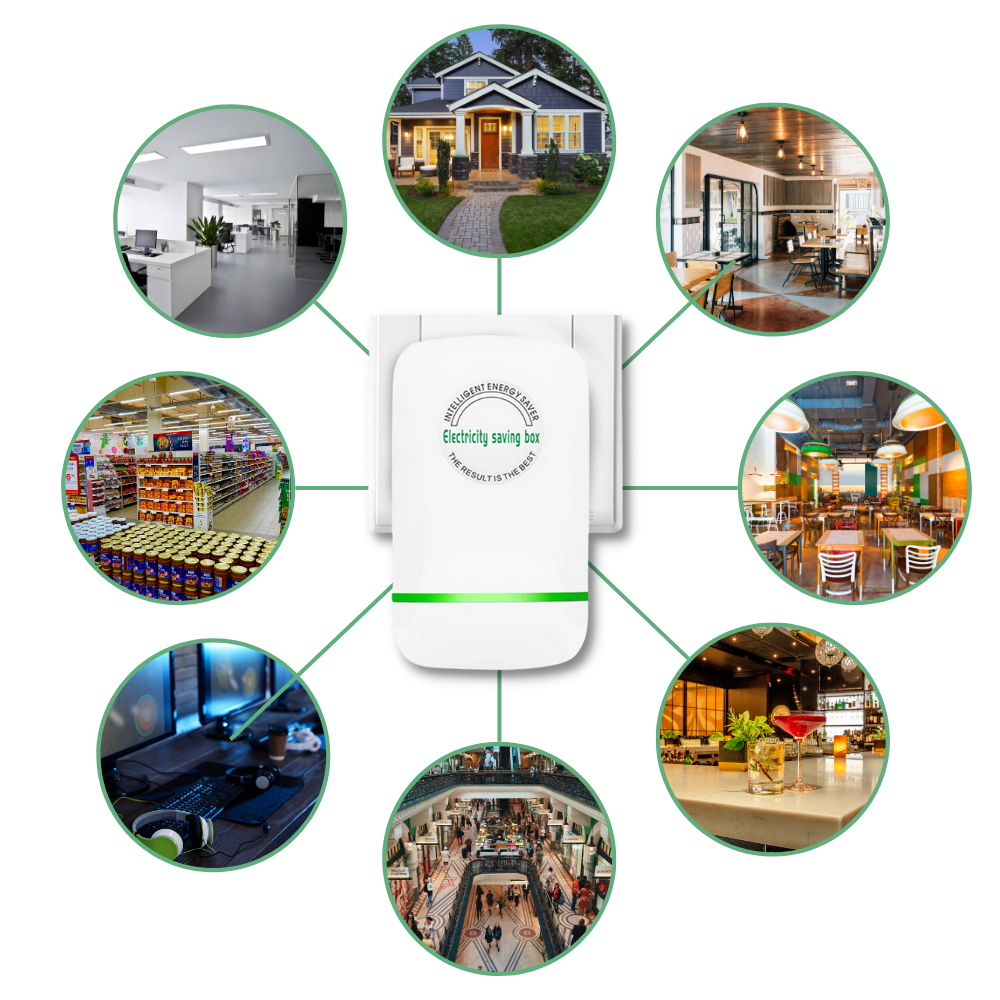 Dispositif d’économie d’énergie pour prise électrique – Optimisation universelle de l’alimentation, prise EU US, compact, économie d’énergie | Sulvida