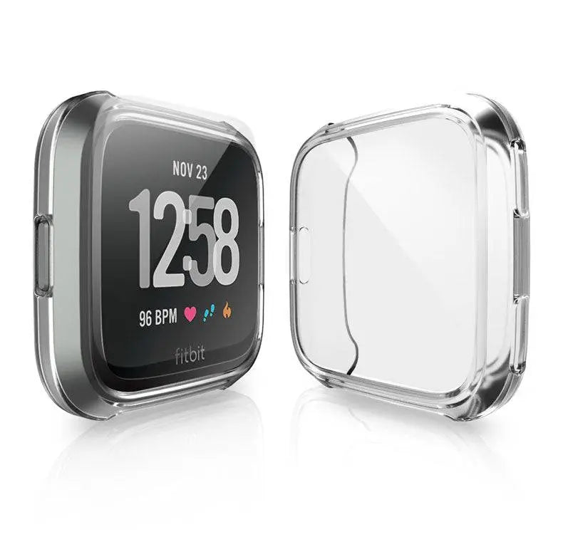 Coque de protection pour smartwatch Versa 2 - Protection intégrale de l’écran et du boîtier - Couleur or - Élégante | Sulvida