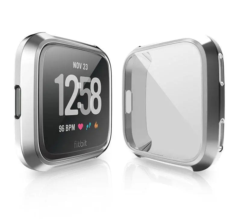 Coque de protection pour smartwatch Versa 2 - Protection intégrale de l’écran et du boîtier - Couleur or - Élégante | Sulvida