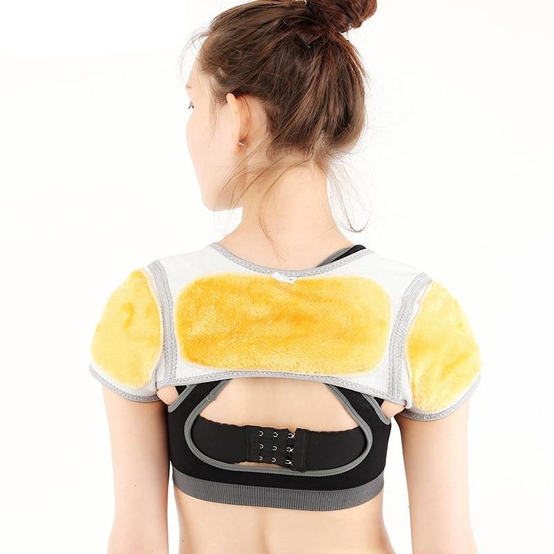 Schouderbrace met Bamboevezel Voering – Verstelbare Warmtebrace voor Schouderondersteuning en Comfort | Sulvida