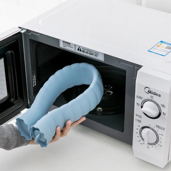 U-vormige Warmwaterkruik voor Nek & Schouders - Siliconen Kruik 710ml met Vulbare Warme Compres Pijnverlichting | Sulvida