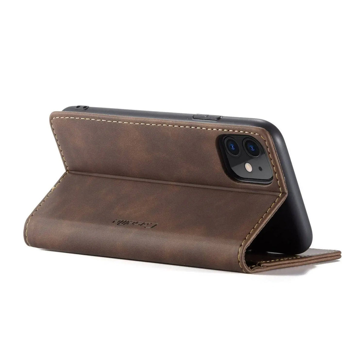 Étui de téléphone haut de gamme en cuir avec portefeuille pour iPhone 11 Pro Max - Protection et fonctionnalité | Sulvida