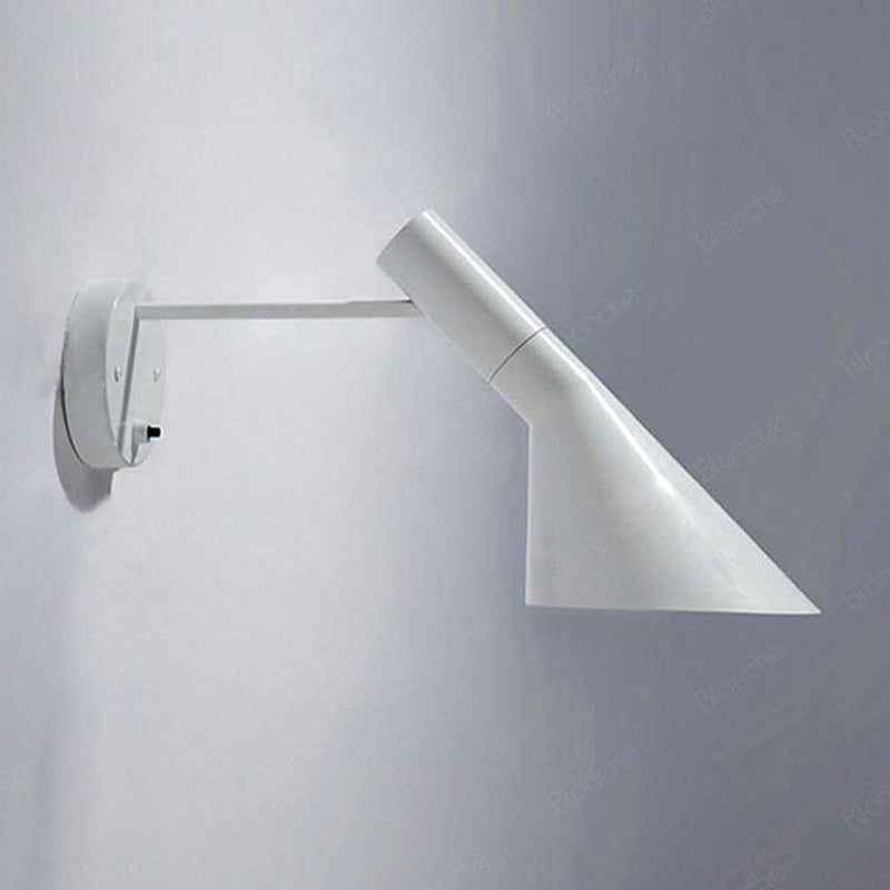 Verstelbare Wandlamp Aluminium Zwart Wit Leeslamp Slaapkamer Gang Woonkamer Nordic Design Dimbaar Sfeer | Sulvida