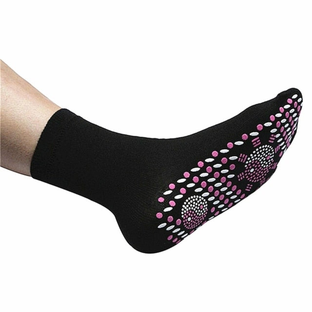 Zelfverwarmende Magnetische Sokken Uniseks Massage Anti-Vermoeidheid Warme Voeten Comfort Thermosokken | Sulvida