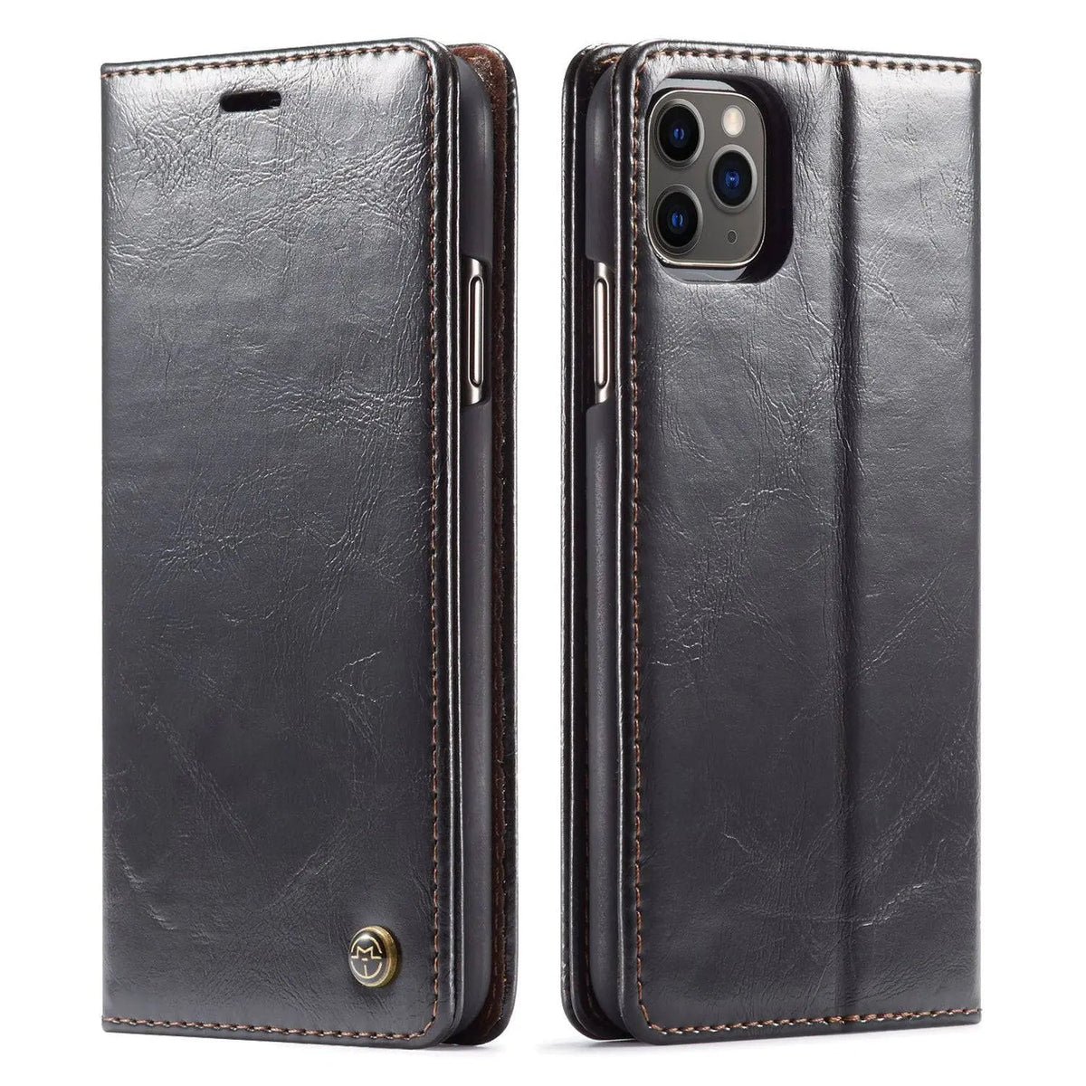 Étui de luxe en cuir pour iPhone 12 / 12 Pro / 12 Pro Max – Protection haut de gamme avec ajustement adapté au modèle | Sulvida
