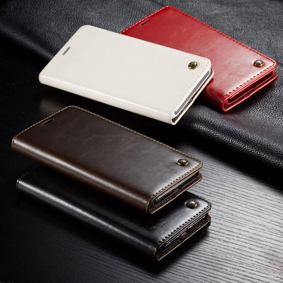 Étui de luxe en cuir pour iPhone 12 / 12 Pro / 12 Pro Max – Protection haut de gamme avec ajustement adapté au modèle | Sulvida
