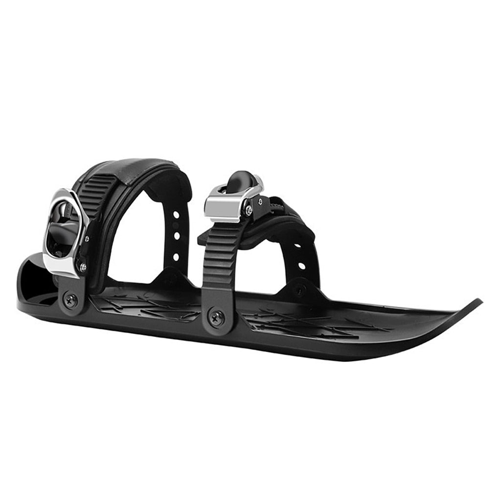Verstelbare Mini Ski Schoenen voor Sneeuwsporten Winter - Maat 37-45 - Met Achterrem - Zwart - Unisex | Sulvida