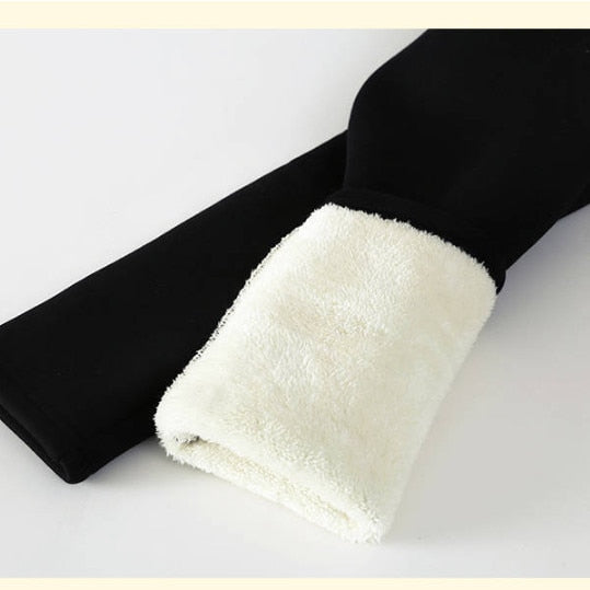 Fleece Thermo Dameslegging Warm Gevoerd Stretch Thermische Winterbroek Comfortabel Ondergoed voor Herfst | Sulvida