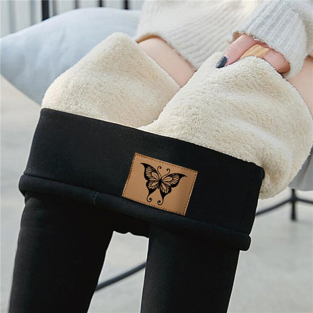 Fleece Thermo Dameslegging Warm Gevoerd Stretch Thermische Winterbroek Comfortabel Ondergoed voor Herfst | Sulvida