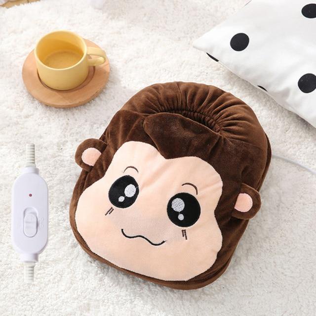 USB Oplaadbare Voetverwarmer met 3 Warmtestanden – Warm & Comfortabel Fluweel Voetenwarmer voor Thuis & Kantoor | Sulvida