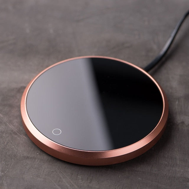 Keramische Mokverwarmer met Temperatuurregeling – Elegante Onderzetter voor Warme Koffie en Thee – Automatische Uitschakeling en Waterdichte Coating | Sulvida