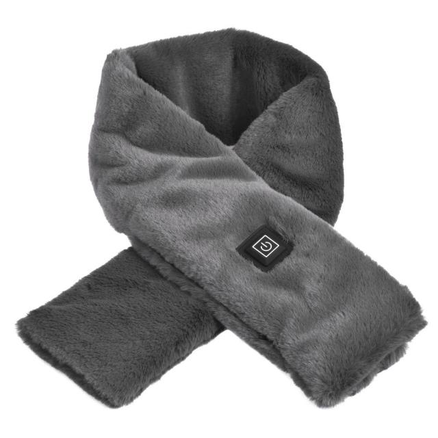 Verwarmbare USB-sjaal met 3 temperatuurstanden – Zachte fleece halsdoek voor dames en heren winter thuiswerk | Sulvida