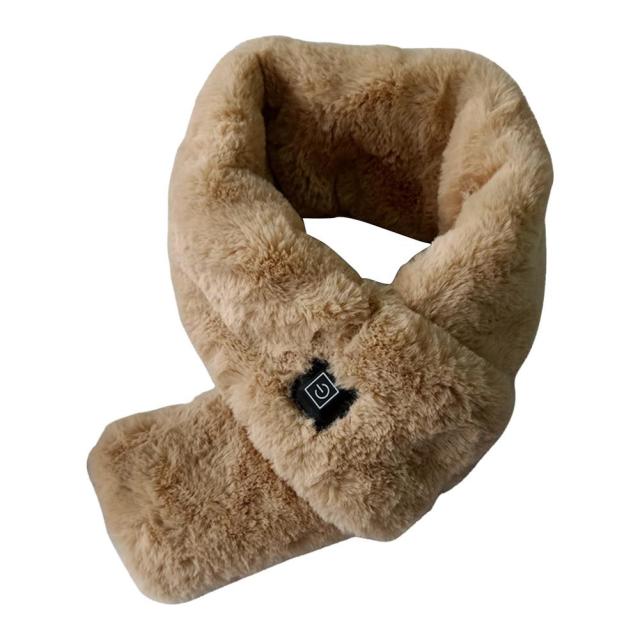 Verwarmbare USB-sjaal met 3 temperatuurstanden – Zachte fleece halsdoek voor dames en heren winter thuiswerk | Sulvida