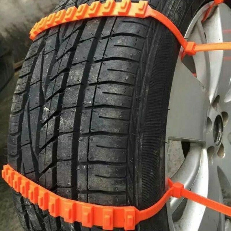 Antislip Sneeuwkettingen Auto Winter Tractie Veiligheid Aanbrengsysteem Universeel Rubber Banden Grip | Sulvida