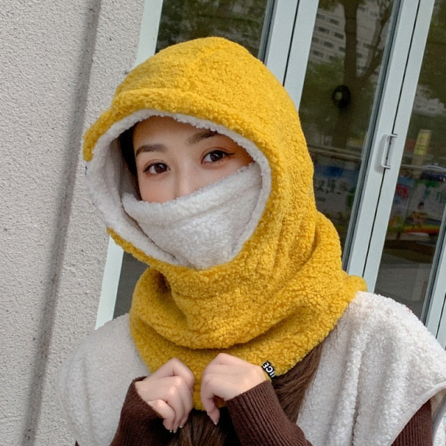 Unisex Winter Muts met Vizier en Fleece Voering – Dikke Capuchon Trapper Hat Windbestendig Warm voor Buiten | Sulvida