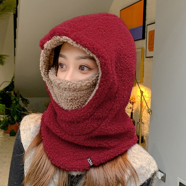 Unisex Winter Muts met Vizier en Fleece Voering – Dikke Capuchon Trapper Hat Windbestendig Warm voor Buiten | Sulvida