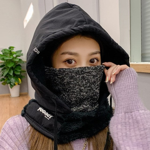 Unisex Winter Muts met Vizier en Fleece Voering – Dikke Capuchon Trapper Hat Windbestendig Warm voor Buiten | Sulvida