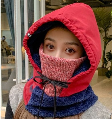 Unisex Winter Muts met Vizier en Fleece Voering – Dikke Capuchon Trapper Hat Windbestendig Warm voor Buiten | Sulvida