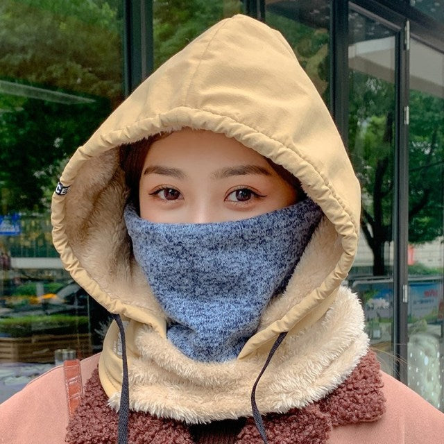 Unisex Winter Muts met Vizier en Fleece Voering – Dikke Capuchon Trapper Hat Windbestendig Warm voor Buiten | Sulvida