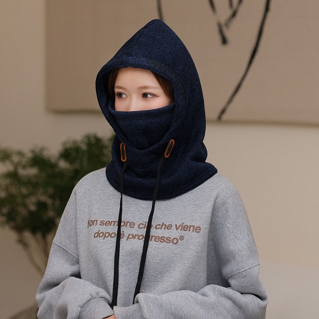 Unisex Winter Muts met Vizier en Fleece Voering – Dikke Capuchon Trapper Hat Windbestendig Warm voor Buiten | Sulvida