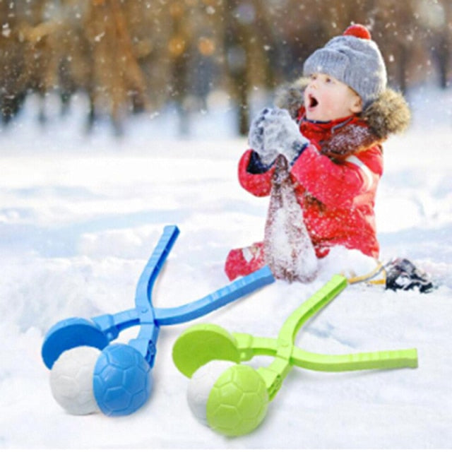 Sneeuwbalmaker voor kinderen met 3 diervormen vormpjes winter sneeuw zand speelgoed buiten tuin strand | Sulvida