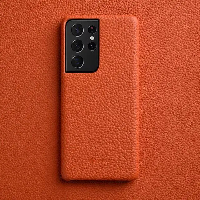 Étui de téléphone en cuir avec porte-cartes pour Galaxy S22 Ultra, S21 Plus et S20, coque de protection portefeuille pour téléphone | Sulvida