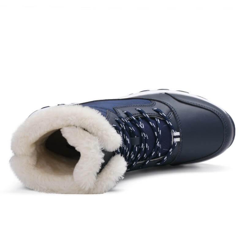 Dames Winterlaarzen Waterdicht Warm Instapmodel Platform – Gevoerde Enkellaars Sneeuw Laarsjes Comfort | Sulvida