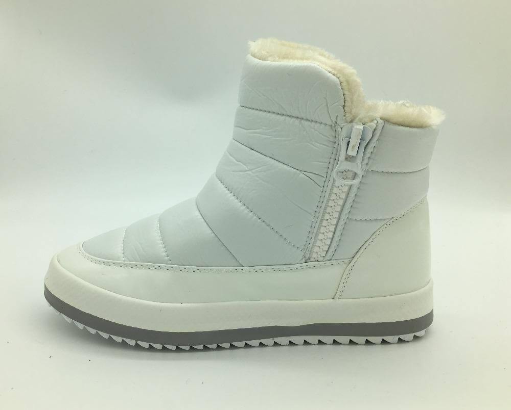 Dames winterlaarzen met warme voering ritssluiting antislip comfortabel zwart bruin voor dagelijks gebruik | Sulvida