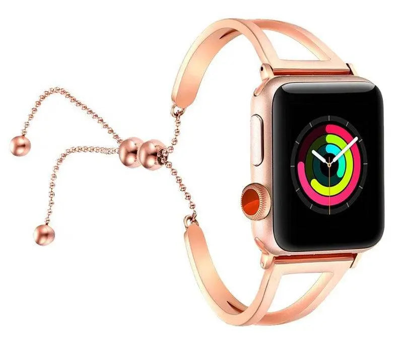 Smartwatch Armband 42mm Metalen Schakelband voor Dames Apple Watch Series Stijlvolle Polsband Accessoire | Sulvida