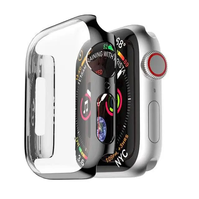 Protection d’écran Apple Watch 44 mm Series 4, protection de l’écran avec coque, couverture intégrale | Sulvida