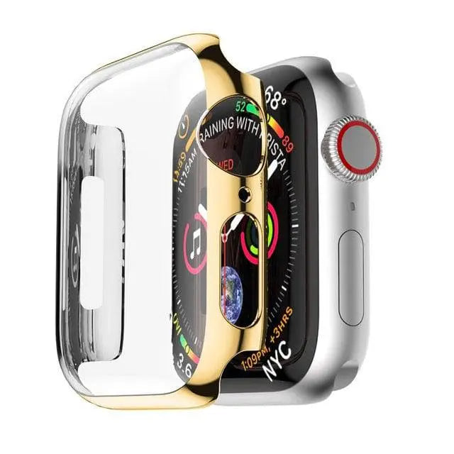 Protection d’écran Apple Watch 44 mm Series 4, protection de l’écran avec coque, couverture intégrale | Sulvida