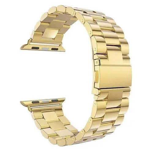 Bracelet de montre en acier inoxydable pour Apple Watch Series 12 et Ultra 4, bracelet métallique haut de gamme 42/46/49 mm | Sulvida