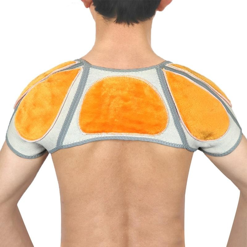 Schouderbrace met Bamboevezel Voering – Verstelbare Warmtebrace voor Schouderondersteuning en Comfort | Sulvida