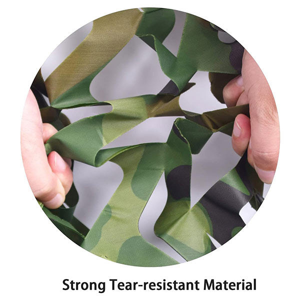 Camouflage Tarnnetz Reißfest voor Outdoor Camping Jacht Tuin Jungle 2x3 3x4 4x6 Meter Nylon Afscherming | Sulvida