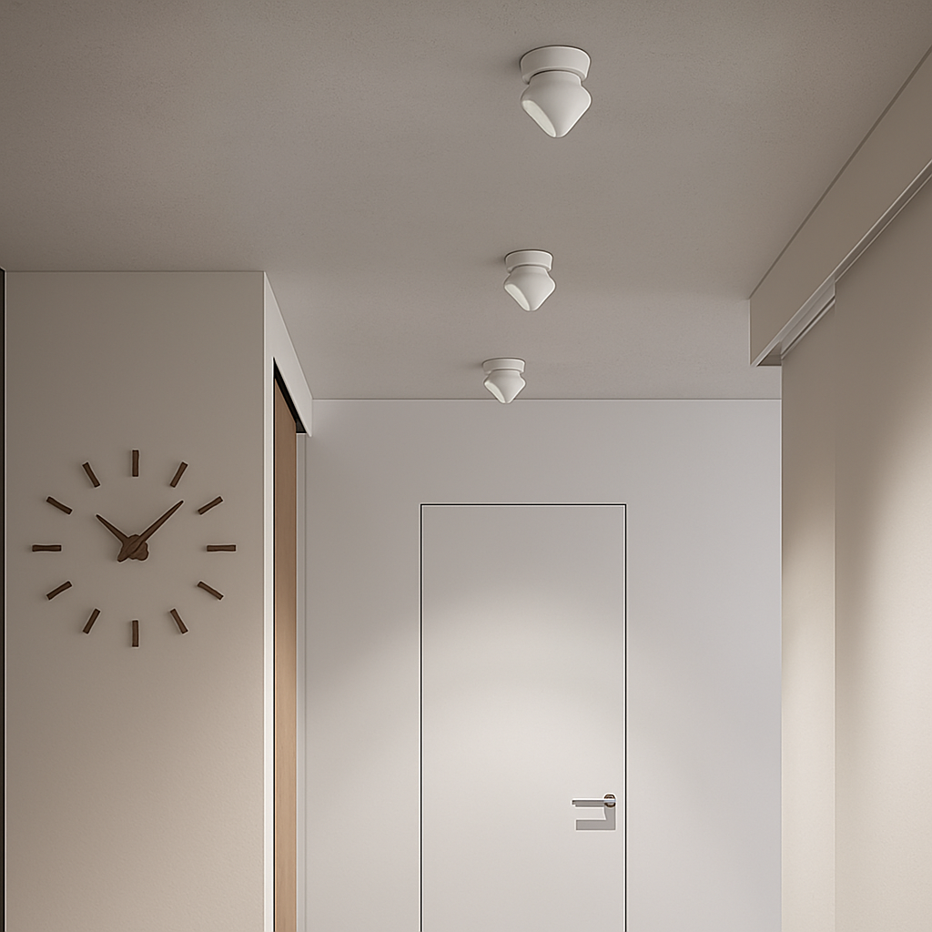 Verstelbare plafondspot LED met 360° draaiing 7W aluminium richtbaar accentlicht zwart wit grijs roze | Sulvida