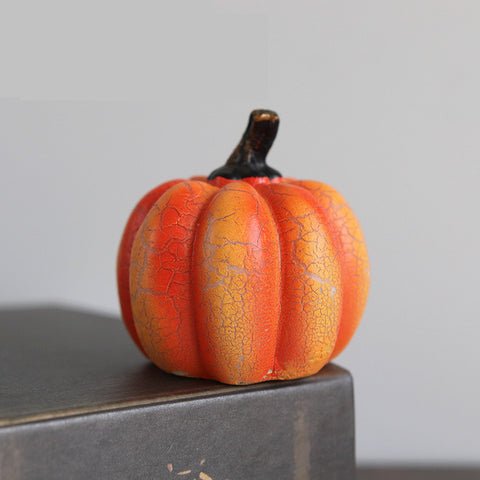 Pompoen Lantaarn met Vlam LED Verlichting Halloween Decoratie Kaarslamp Hars Sfeerlicht Tuindecoratie | Sulvida