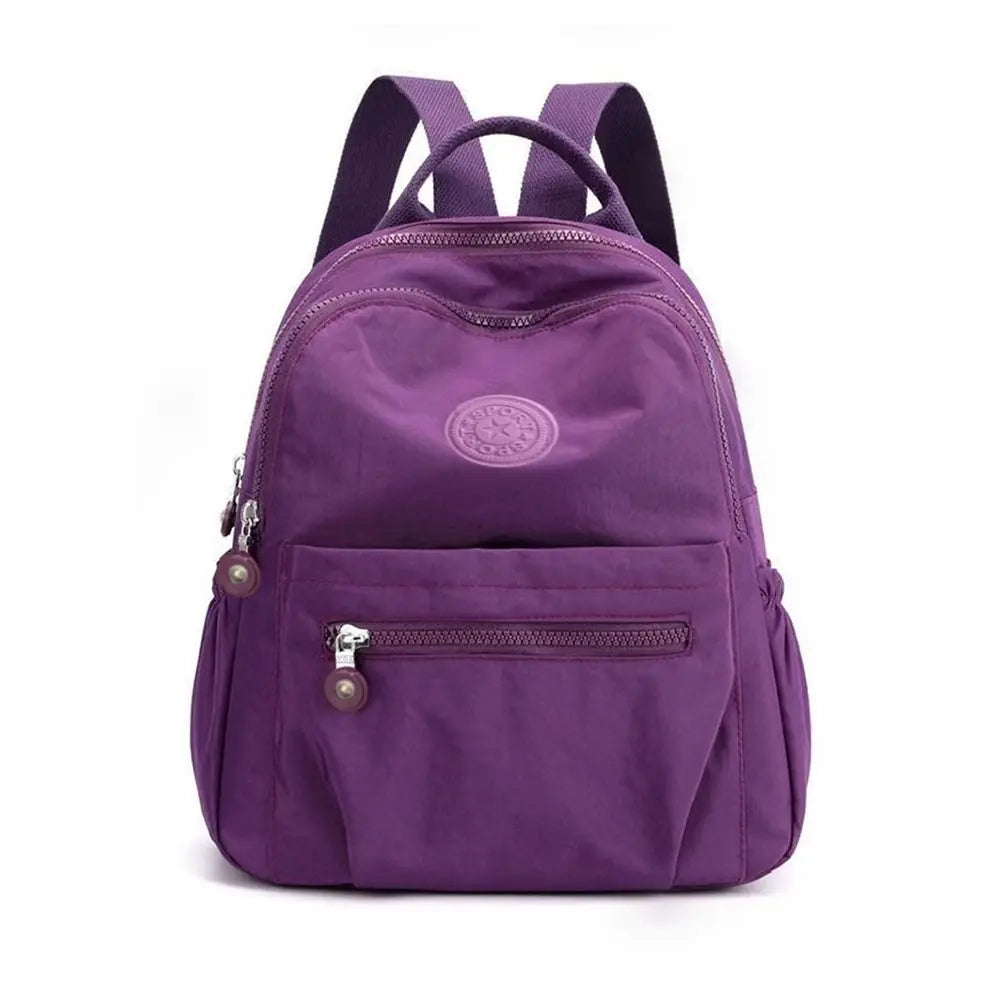 Nylon Mini Rugzak Compact 11L met Anti-Diefstal Vakken Lichtgewicht Schoudertas Dagelijks Gebruik Reis | Sulvida