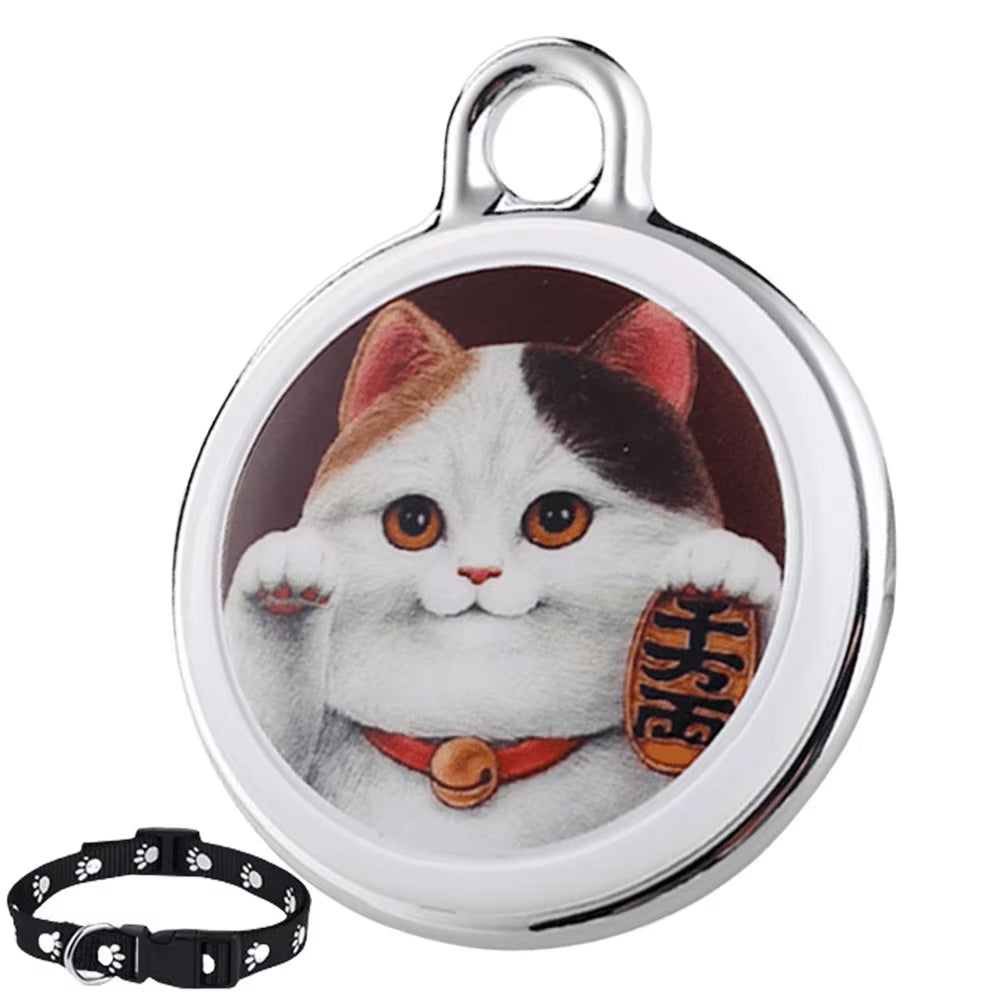 Traceur GPS pour chat avec Bluetooth, détection de proximité, étanche, compact, localisation de l’animal en temps réel | Sulvida