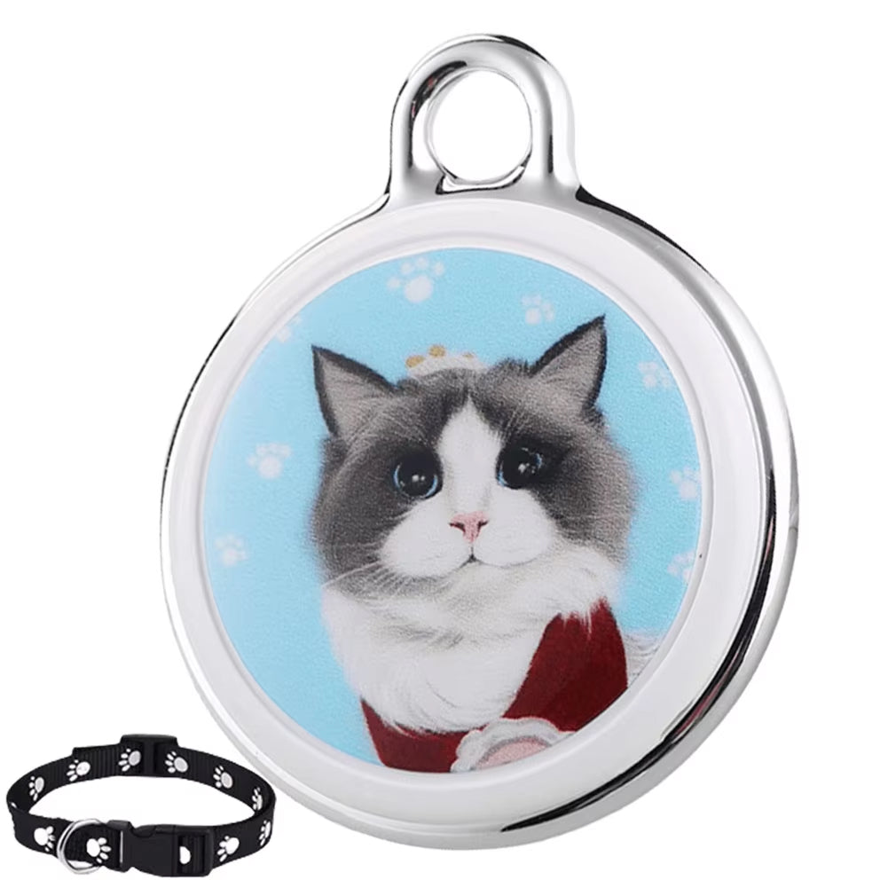 Traceur GPS pour chat avec Bluetooth, détection de proximité, étanche, compact, localisation de l’animal en temps réel | Sulvida